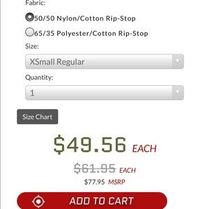 Tru-Spec TRU (Tactical Response Uniform) Med-Long